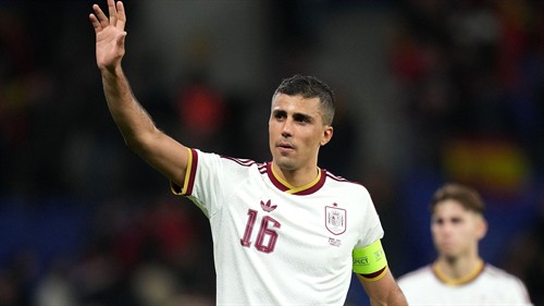 Gavi leaves Rodri in pain with brutal training ground tackle