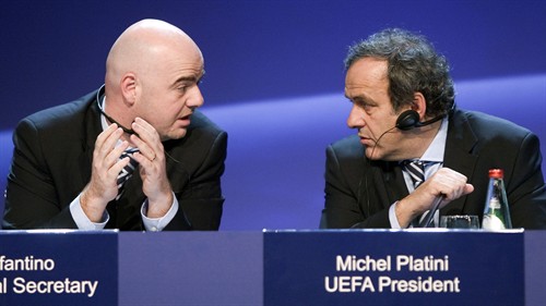 Platini files criminal complaint against FIFA president