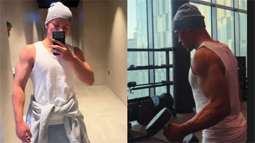 Kai Rooney goes beast mode! Stunning physical transformation