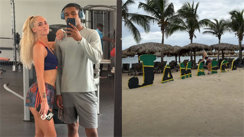 Hard work never stops! Lehmann hits the gym during holiday