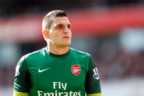 Former Arsenal goalkeeper Vito Mannone named as a Crawley Town player-coach