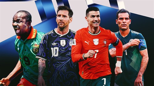 Inspiration for Messi, CR7? Milla, Klose among top aging WC stars