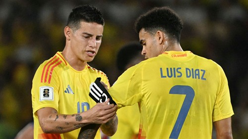 Rodriguez backs Diaz for Ballon d'Or bid