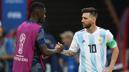 Dembele backs 'best ever' Messi to Argentina to World Cup glory again