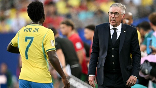 Vini dazzles but Ancelotti’s Brazil show frailties vs. Morocco