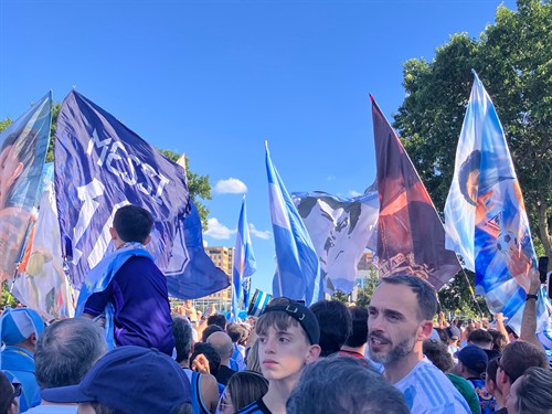 Banderazo, tickets and Messi: Argentina fans' wild KC pilgrimage