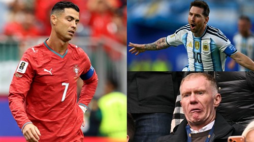'Not right!' - Scholes admits Ronaldo is a 'problem' for Portugal