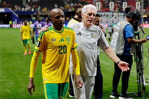 South Africa coach Broos believes his side 'deserved more' in fightback against Czechs