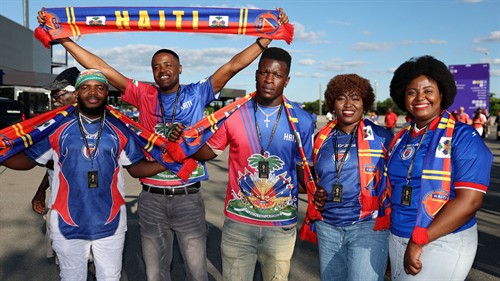 Inspired by Brazil, Haiti aim to prove they belong