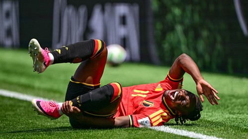Doku ruled out for Belgium with respiratory infection