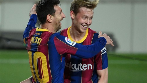 ‘Simply the perfect footballer’ - Messi leaves De Jong in awe
