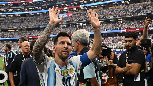 Scaloni delighted by Messi's 'committed' show against Austria