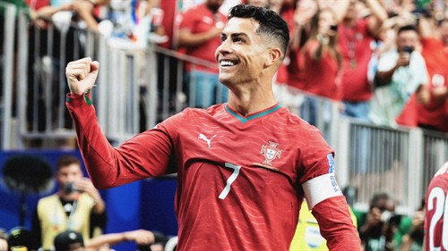 Back in business! Revved up CR7 rewrites World Cup history books