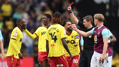 Ex-Watford midfielder handed 11-game ban for racist abuse of U21s player