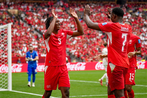 Switzerland seal Group B top spot with win over Canada