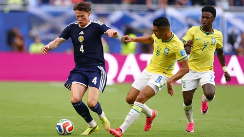 Vini Jr makes 'em pay! Brazil's main man puts Scots on the brink