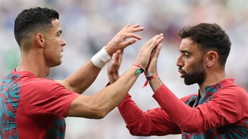 Fernandes delighted to see Ronaldo open World Cup account