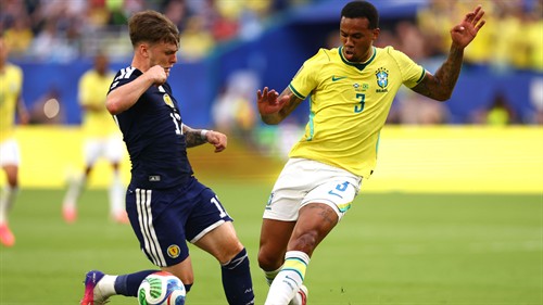 Vini Jr makes 'em pay! Brazil's main man puts Scots on the brink