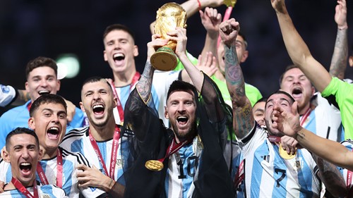 Mourinho overjoyed at Messi World Cup win