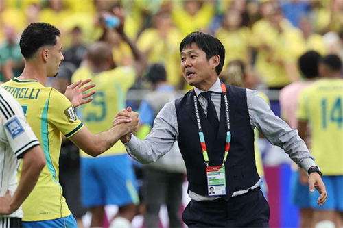 Moriyasu: Japan closing gap to elite after Brazil heartbreak