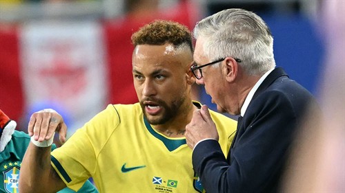 Ancelotti explains Neymar snub in Brazil win