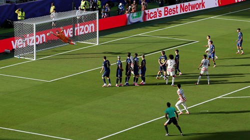 A bloody sock and countless hours: The making of Tillman's free kick