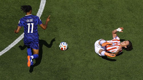 Mbappe penalty downs Paraguay but Barcola & Olise underwhelm