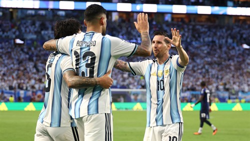 ‘Back together again’ - Messi reunites with Antonela & sons