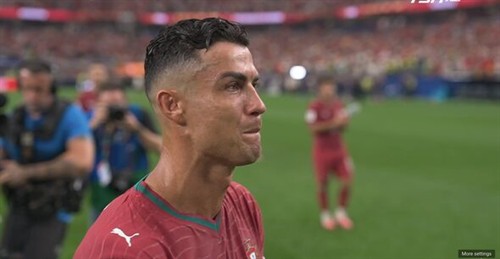 Cristiano Ronaldo breaks down in tears as Portugal dumped out of World Cup