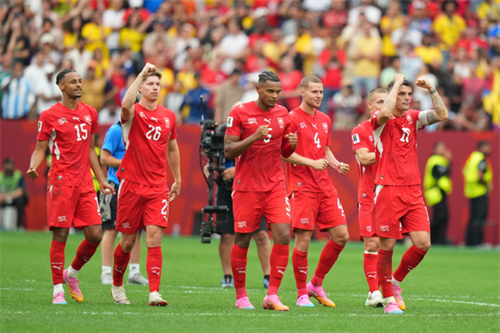 Switzerland 0-0 Colombia: Switzerland beat Colombia on penalties to book quarter-final date with Messi's Argentina