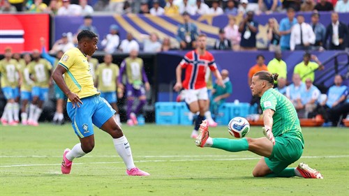 How Endrick reacted to costly miss in Brazil's World Cup exit