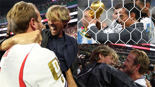 ‘The f*cking new Salt Bae!’ - Crouch embarrassed by Kane hug