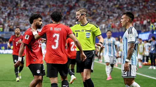 Egypt FA slams refs after Argentina exit