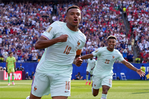 France 2-0 Morocco: Mbappe and Dembele on target as France reach semi-finals
