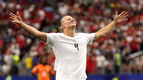 Haaland puts 'all the pressure' on England