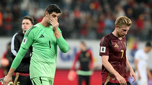 De Bruyne and Courtois unsure on Belgium future after World Cup exit