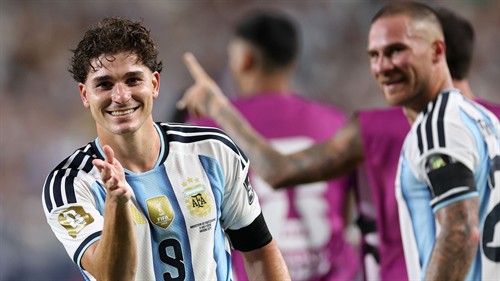‘Everyone except England’ - Messi reacts to lining up rare career first