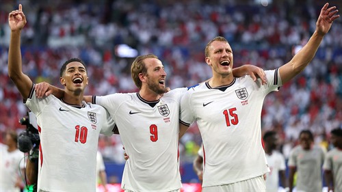 David Beckham sings ‘Wonderwall’ alongside sons Romeo & Cruz - but ex-Spice Girls partner Victoria passes on Oasis-themed celebration following ‘special’ England win