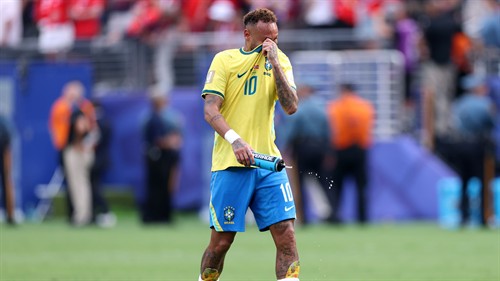 Neymar spotted on mobility scooter after Brazil World Cup exit