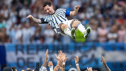 Revealed: Percentage of game time that Messi spends walking
