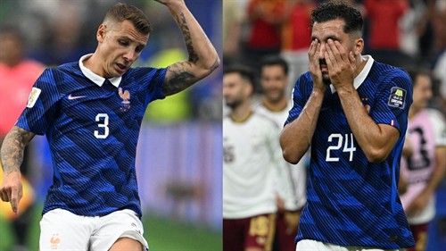 Cherki snaps at Digne question after France team-mate endures horror night