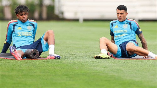 Yamal sits out Spain training with strapping on thigh ahead of World Cup final