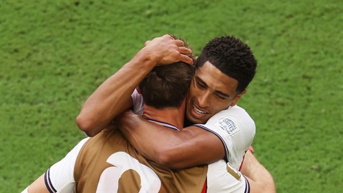 Saka hat-trick powers England past France in 10-goal thriller