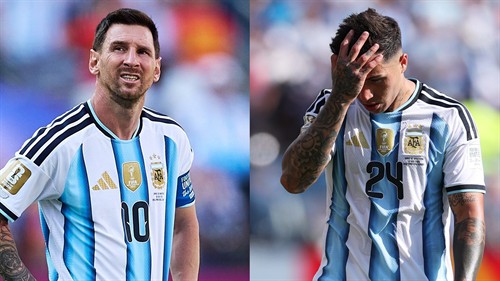 Messi goes missing as abject Argentina pay for Enzo red card