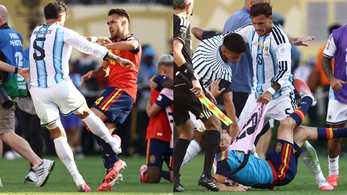 'I'd have headbutted him!' - Zlatan slams Spain players' response to Paredes