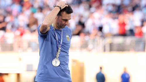 Scaloni addresses Argentina future after final loss