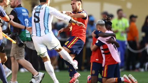 Paredes faces FIFA ban after World Cup final brawl