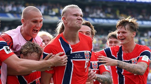 How Haaland celebrated 26th birthday with girlfriend Johansen
