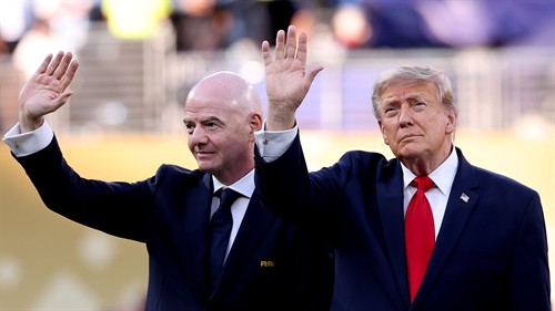 Following the strengthening of their relationship... Trump nominates Infantino for a high-level global position