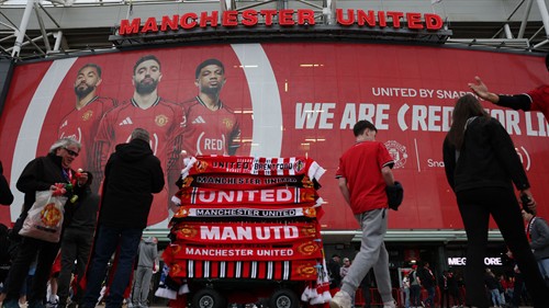 Ahead of the Premier League kick-off... A storm of anger from Manchester United fans